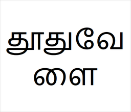 [தூதுவேளை] Thodhu valai